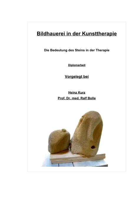 Bildhauerei in der Kunsttherapie